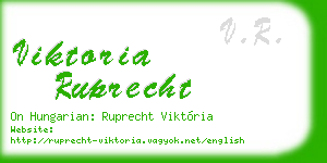 viktoria ruprecht business card